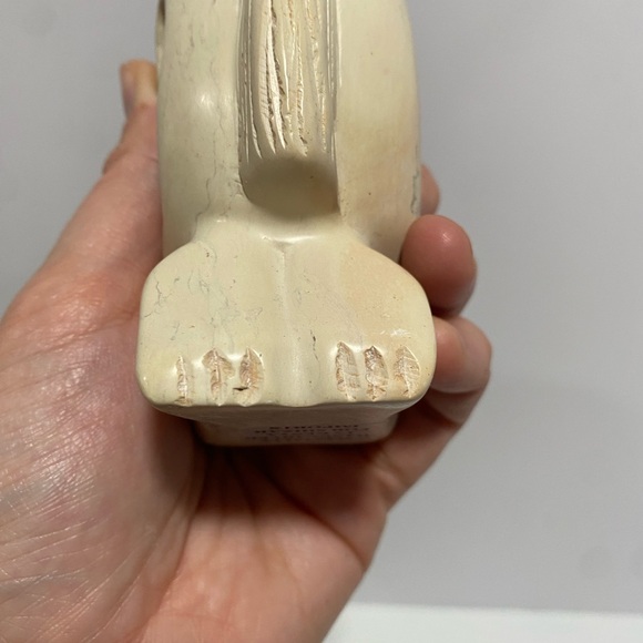 Art Figure Kenya Soap Stone 5.25” Inches “Kissing Couple” Wedding Gift - Picture 8 of 10